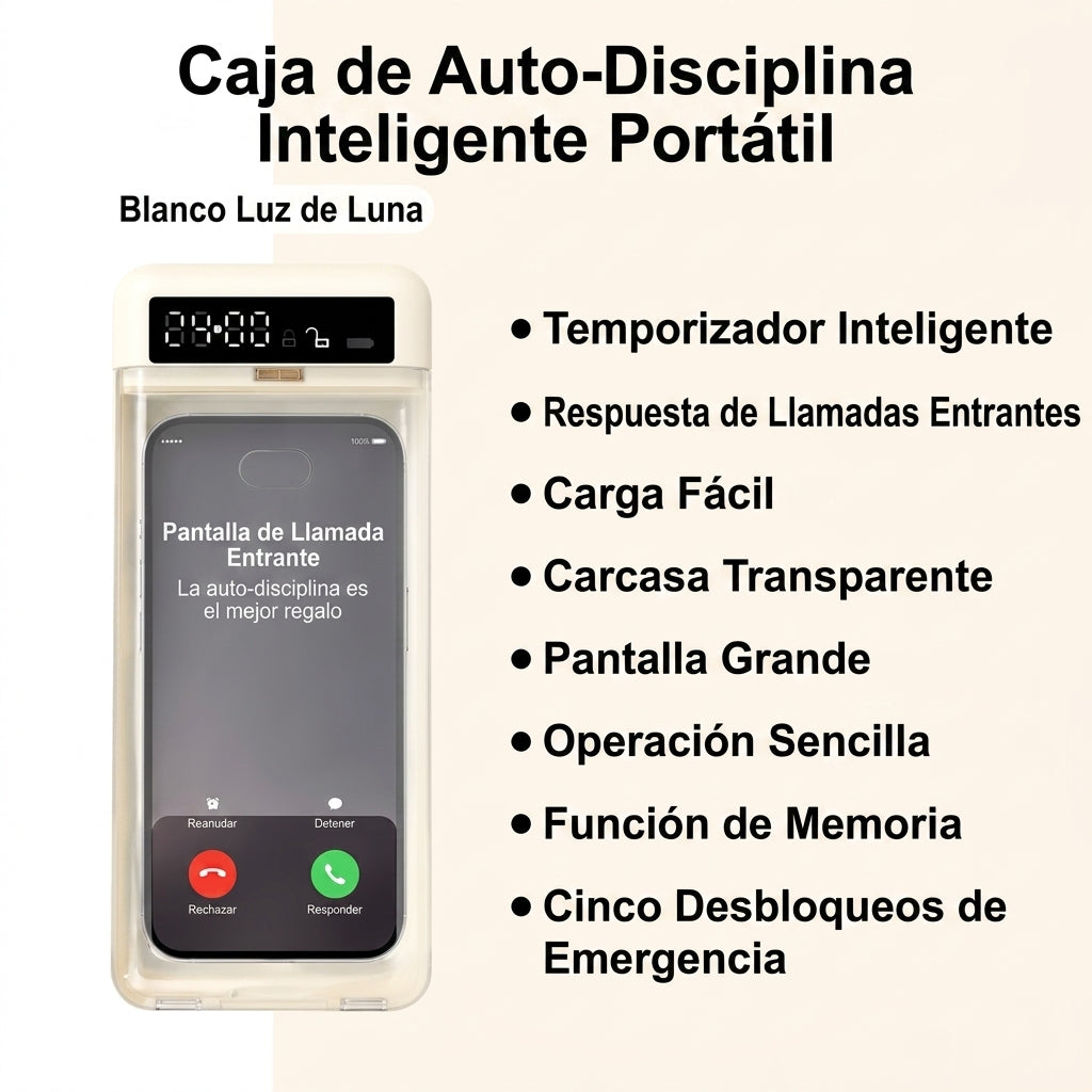 Caja de bloqueo con temporizador